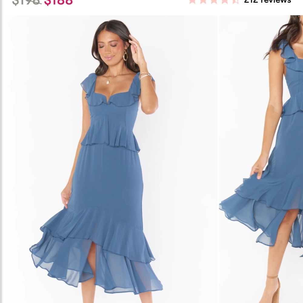Reese Ruffle Dress - Show Me Your Mumu